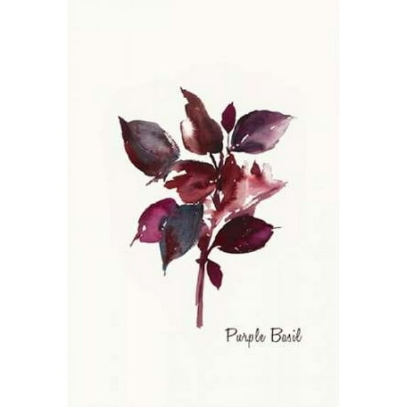 Purple Basil - Mini Poster Print by Asia Jensen (12 x 18)