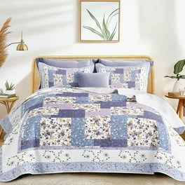 Offers Bedding Set, Lodge Bedspread Size Quilt with 2 Shams, Cabin 3 Pie