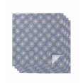 thumbnail image 1 of Purple Beige Dandelion Cloth Napkins Set of 4 Reusable Dinner Napkins, Farmhouse Botanical Blossom Cocktail Napkin Washable Table Napkins for Wedding/Holiday Party/Baby Shower 20"x20", 1 of 7