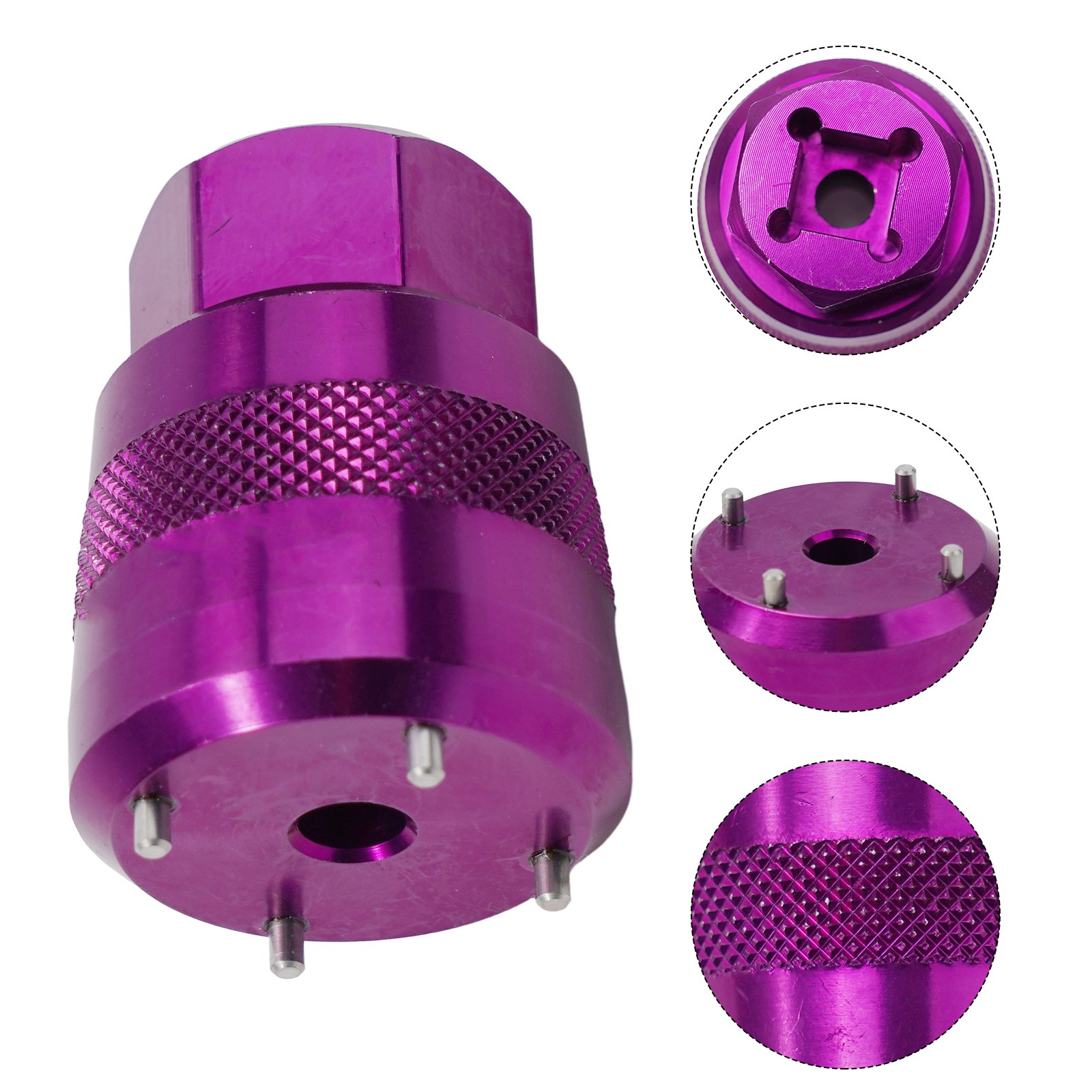 Purple Bicycle Crank Cover Removal And Installation Special Tool for