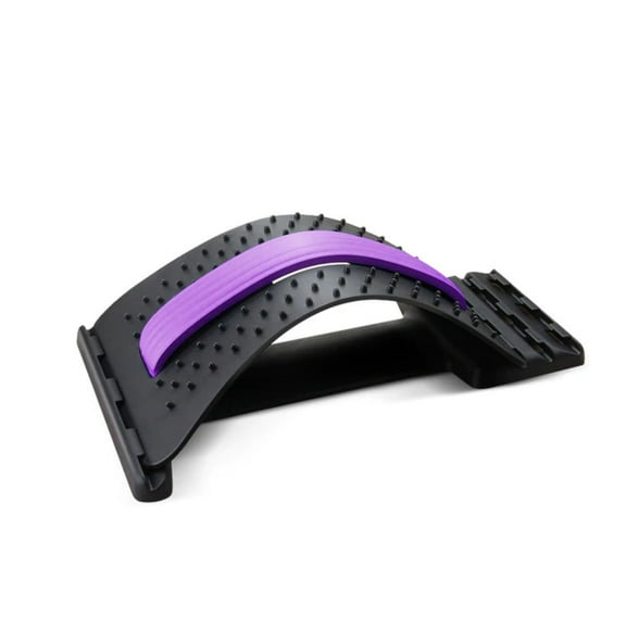 Purple & Black Back Stretcher Adjustable Traction Multi-Level