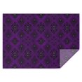 thumbnail image 1 of Purple Black Ornament Eye Pattern Rectangle Tablecloth 60"x84",Waterproof Polyester Rectangle Table Cloth, Wipeable Spillproof Polyester Tablecloth for Dining, Camping, Indoor and Outdoor, 1 of 5