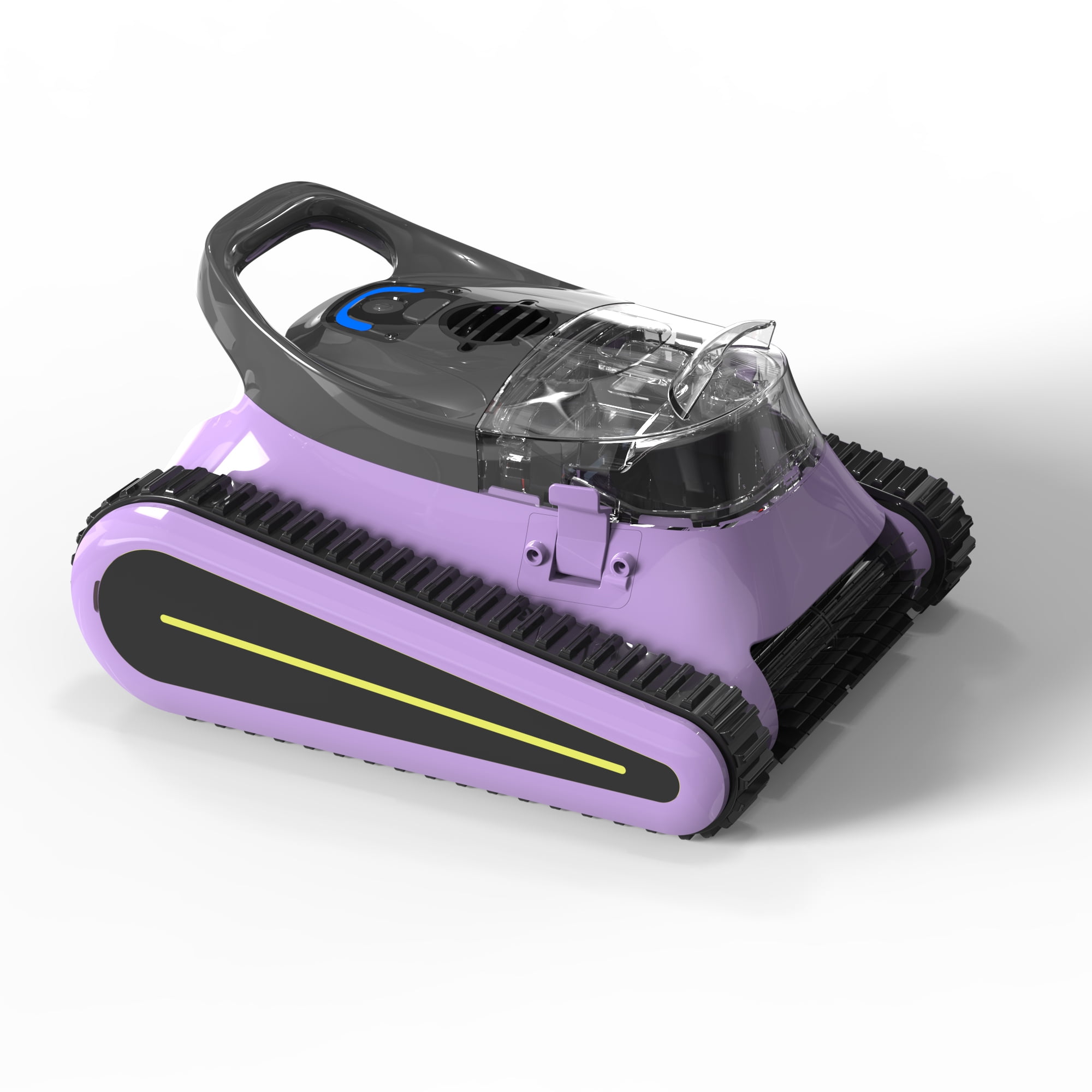 (Purple Black) Seauto Crab Robotic Pool Vacuum Crab Automatic Pool Cleaner with Path Planning,Cordless with Powerful Suction and Easy-to-Clean Filters.For Inground & Above Ground Swimming Pools