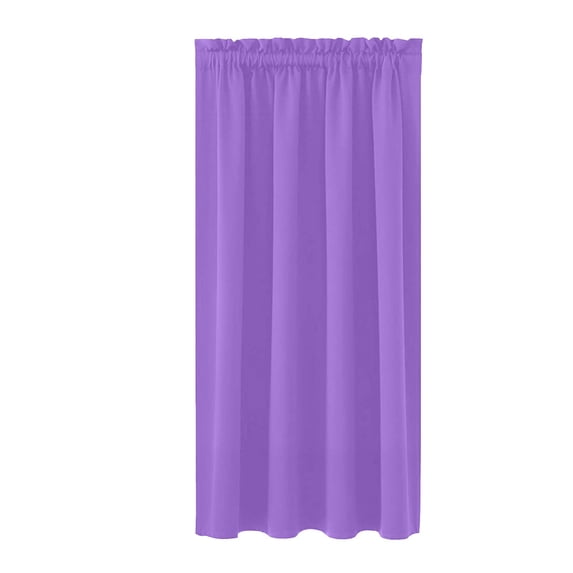 Purple Blackout Curtains for Bedroom Living Room 72 Inches Long 2 Panels, Thermal Insulated Room Darkening Drapes Solid Grommet Top Noise Reduction Light Blocking Easter Window Treatments