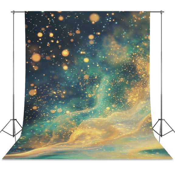 Purple Blue And Gold Wave Backdrop Background for Photography Photo Booth Backdrop for Photoshoot Background Screen Video Recording Parties Curtain