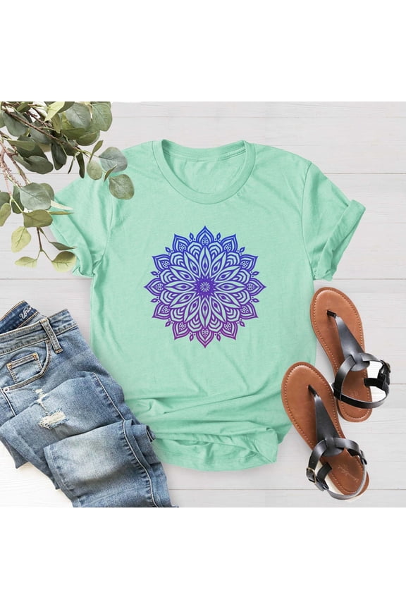 Purple and Blue Ombre Geometry Pattern Shirt, Cute Spring Shirt, Beautiful Ombre Design Unisex Shirt, Cute Shirt for Woman, Her Sweatshirt All Size S-5XL