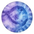 thumbnail image 1 of Purple Blue Tie Dye Pattern Round Fitted Tablecloth with Elastic Edge,Dining Table Cover Waterproof,Outdoor Round Tablecloth for Camping,Dining,Indoor and Outdoor, 1 of 7
