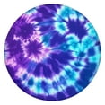 thumbnail image 1 of Purple Blue Tie Dye Pattern Round Fitted Tablecloth with Elastic Edge,Dining Table Cover Waterproof,Outdoor Round Tablecloth for Camping,Dining,Indoor and Outdoor, 1 of 7