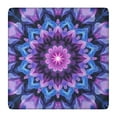 thumbnail image 1 of Purple Blue Tie Dye Pattern Square Fitted Tablecloth with Elastic Edge,Square Table Cover,Washable Elastic Table Cover for Home Kitchen Party Decor 36"x36", 1 of 6