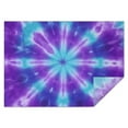 thumbnail image 1 of Purple Blue Tie Dye Spiral Pattern Rectangle Tablecloth 60"x84",Waterproof Polyester Rectangle Table Cloth, Wipeable Spillproof Polyester Tablecloth for Dining, Camping, Indoor and Outdoor, 1 of 5