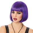 thumbnail image 1 of Purple Bob Wig, 1 of 1