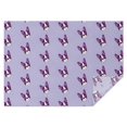 thumbnail image 1 of Purple Boston Terrier Puppy Rectangle Tablecloth 60"x84",Waterproof Polyester Rectangle Table Cloth, Wipeable Spillproof Polyester Tablecloth for Dining, Camping, Indoor and Outdoor, 1 of 5
