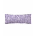 thumbnail image 1 of Purple Botanical Body Pillow Cover 20 x 60 Inch Decorative Pillow Cover Spring Summer Chic Wildflowers Lumbar Pillowcase Seasonal Rectangle Cushion Case for Couch Sofa Bed Living Room, 1 of 9