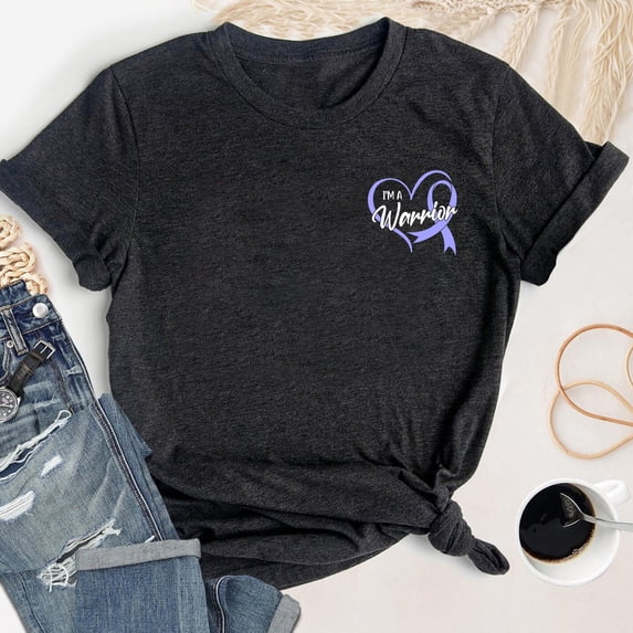 Medical Service Ribbon Purple Bow Ribbon Shirt, Alzheimers Awareness Tee, Dementia Awareness ...
