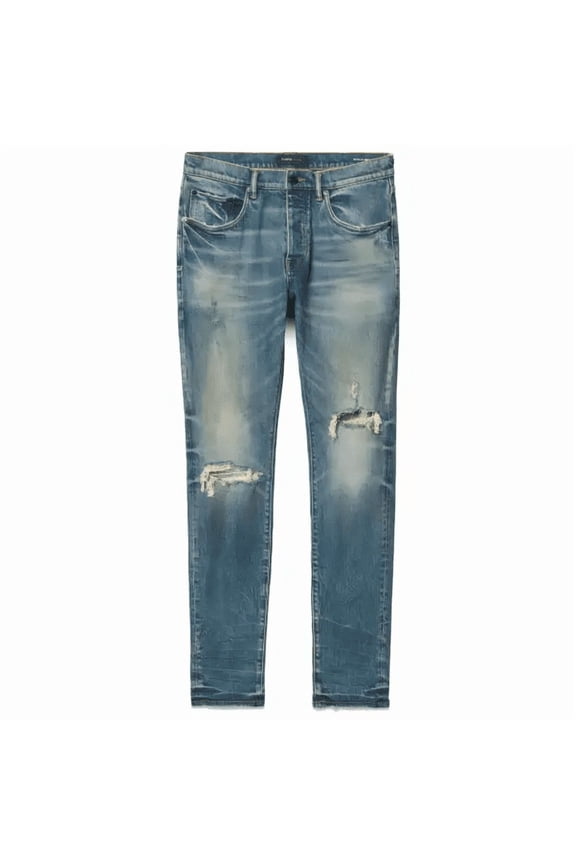 Men’s Worn-In Wash Jeans – Stylish & Comfortable Slim Denim