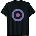 thumbnail image 1 of Purple Bullseye Target T-Shirt, 1 of 4