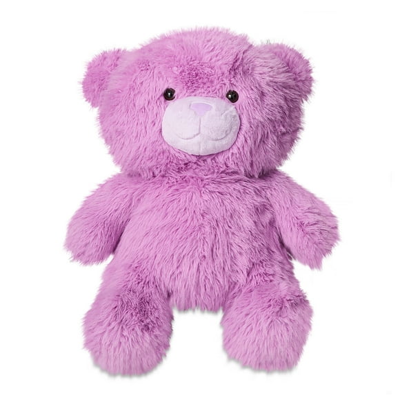 Jumbo Bumble Bear Plush, Purple, 32", Valentine's Day by Way To Celebrate