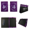 thumbnail image 1 of Purple Butterfly Case for iPad Pro 12.9 Fit Both 2nd Gen 2017 / 1st Gen 2015 Premium Pu Leather Slim Folio Stand Cover w Stylus Holder and Auto Wake / Sleep, 1 of 2