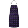thumbnail image 1 of Purple Butterfly Pattern Apron-Garden Aprons for Women with Pockets-Cotton Linen Waterproof Kitchen Cooking Gardening Aprons Adjustable for Kitchen,Cooking,BBQ and Salon 33x27 Inch, 1 of 7