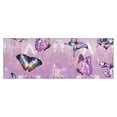 thumbnail image 1 of Purple Butterfly Pattern Kitchen Rug Mat,Kitchen Runner Rugs Non Skid Washable,Decorative Kitchen Floor Mats for Kitchen,Sink,Laundry,17"X47", 1 of 5