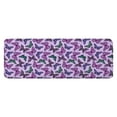 thumbnail image 1 of Purple Butterfly Pattern Kitchen Rug Mat,Kitchen Runner Rugs Non Skid Washable,Decorative Kitchen Floor Mats for Kitchen,Sink,Laundry,17"x47.2", 1 of 7