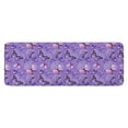 thumbnail image 1 of Purple Butterfly Pattern Kitchen Rug Mat,Kitchen Runner Rugs Non Skid Washable,Decorative Kitchen Floor Mats for Kitchen,Sink,Laundry,17"x47.2", 1 of 7