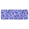 thumbnail image 1 of Purple Butterfly Pattern Kitchen Rug Mat,Kitchen Runner Rugs Non Skid Washable,Decorative Kitchen Floor Mats for Kitchen,Sink,Laundry,17"x47.2", 1 of 7