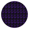 thumbnail image 1 of Purple Butterfly Pattern Round Fitted Tablecloth with Elastic Edge,Dining Table Cover Waterproof,Outdoor Round Tablecloth for Camping,Dining,Indoor and Outdoor, 1 of 7