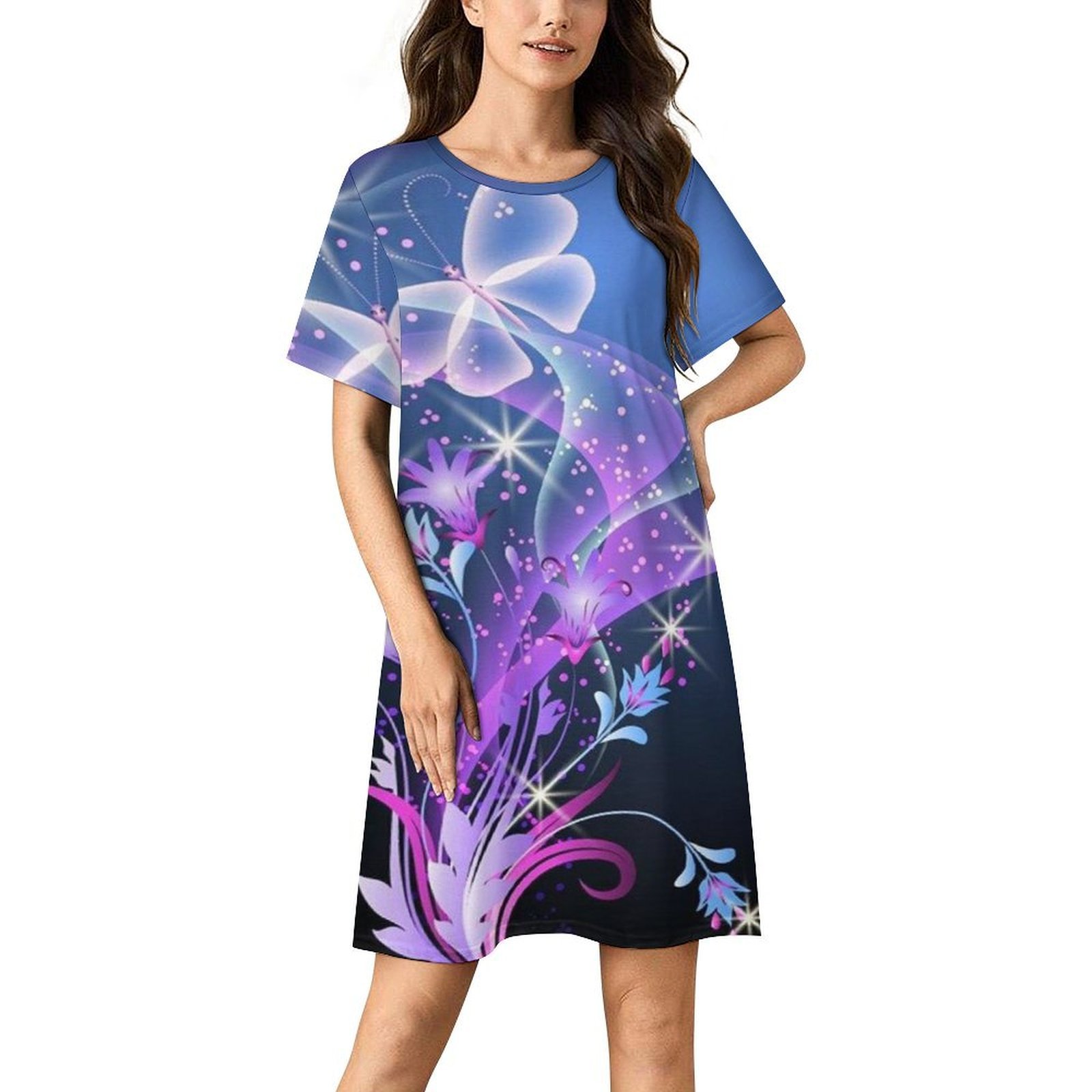 Patricia Butterfly Short Nightgown