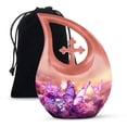 thumbnail image 1 of Purple Butterfly Urn - Funeral Urns for Adult Ashes Men - Memorial Urns for Human Ashes - Large Urns for Human Ashes Adult Female - Cremation Urns for Ashes (Size -10Inch), 1 of 2