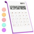 Purple Calculator, UPIHO Purple Office Supplies and Accessories, 10