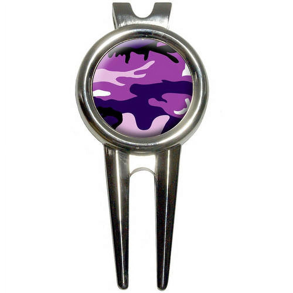 Purple Camouflage Army Soldier Golf Divo