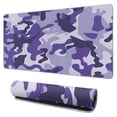 thumbnail image 1 of Purple Camouflage &nbsp;mousepad Gamingwaterproof,rubber+multispandexnon Slip the Camouflage Seriesgaming Mouse PadDesk Pad for Office Home Game 31.5x15.7inches, 1 of 7