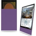 thumbnail image 1 of Purple Card Sleeves 200 Pack Compatible with MTG Card Sleeves,Sturdy Sleeves Matte Back Finish, Perfect Shuffling - Protect All Your Trading Cards Collectible Cards, Never Tear, 1 of 4