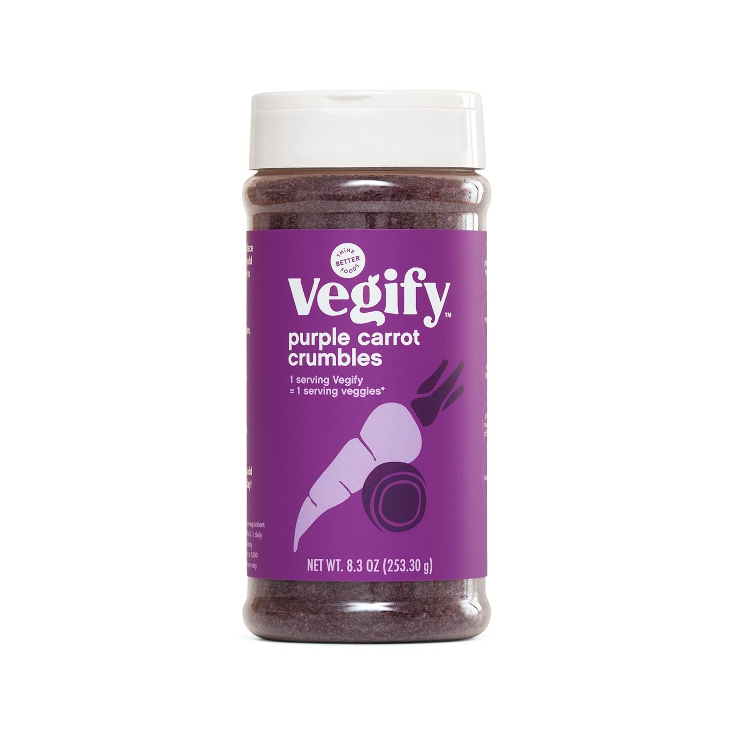 Purple Carrot Veggie Crumbles 9.25 oz Add a Serving of Vegetables
