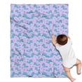 thumbnail image 1 of Purple Cartoon Narwhal Pattern Blanket,Comfortable Soft Flannel Throw Blanket,All Season,Warm Lightweight Blankets for Sofa Bed Couch Living Room Chair,30"x40", 1 of 4