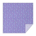 thumbnail image 1 of Purple Cartoon Narwhal Pattern Square Tablecloth,Waterproof Square Table Cover,Wipeable Spillproof Washable Table Cover for Home Kitchen Party Decor 42"X42"(107x107cm), 1 of 6
