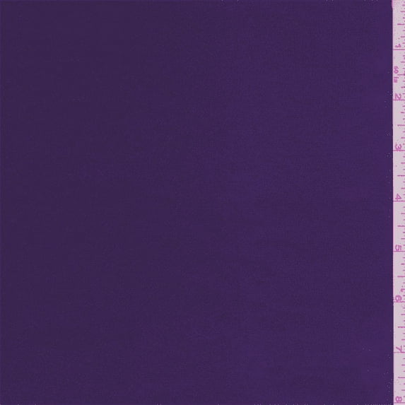 Purple Charmeuse, Fabric Sold By the Yard