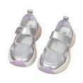 thumbnail image 1 of Purple Children Athletic Footwear With Mesh Fabric And Ventilation Holes, For Active Play And Fun, 1 of 9
