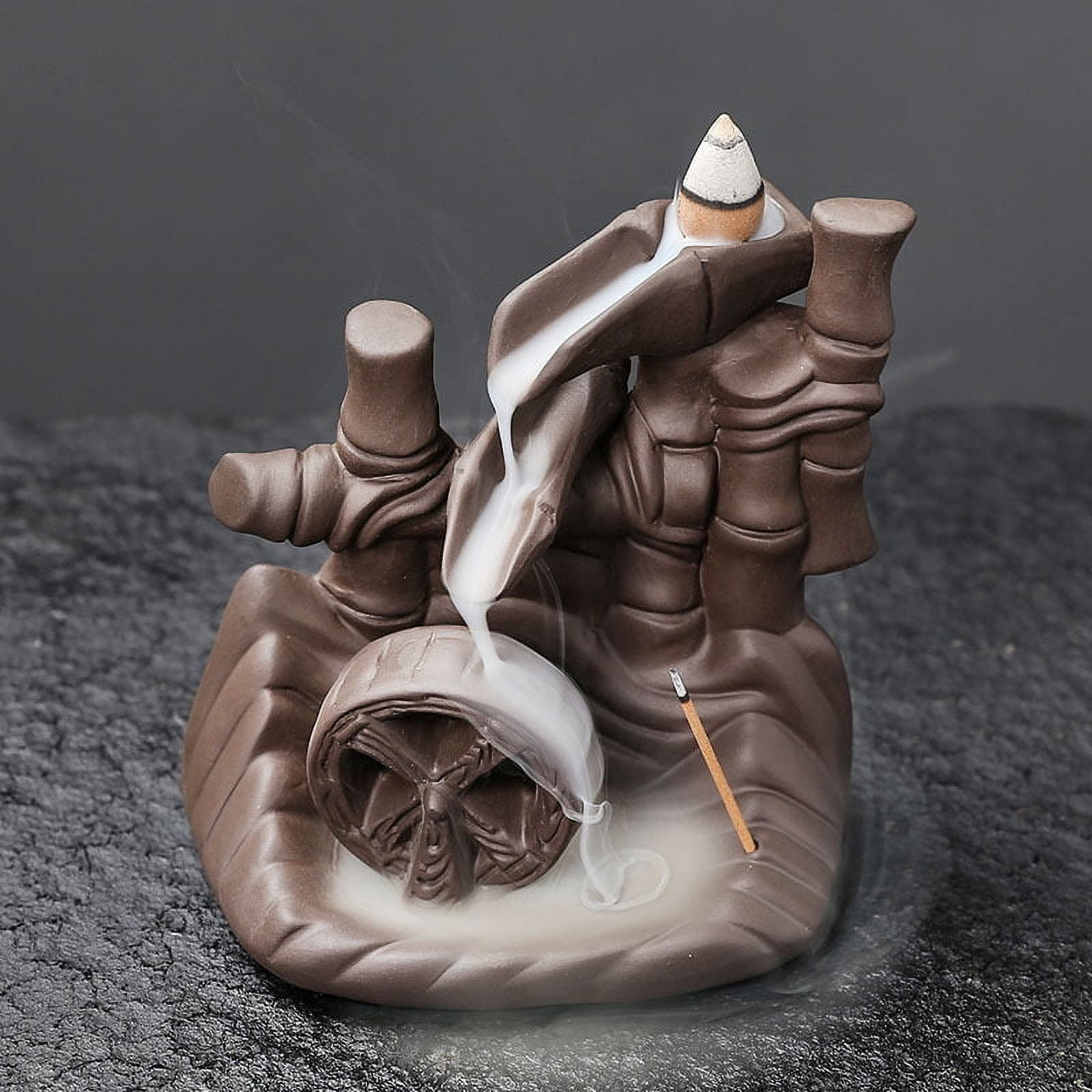 Purple Clay Backflow Incense Holder Craftsmanship Decoration Creative Chinese Timeless Operation Efficient Reflow Incense Burner