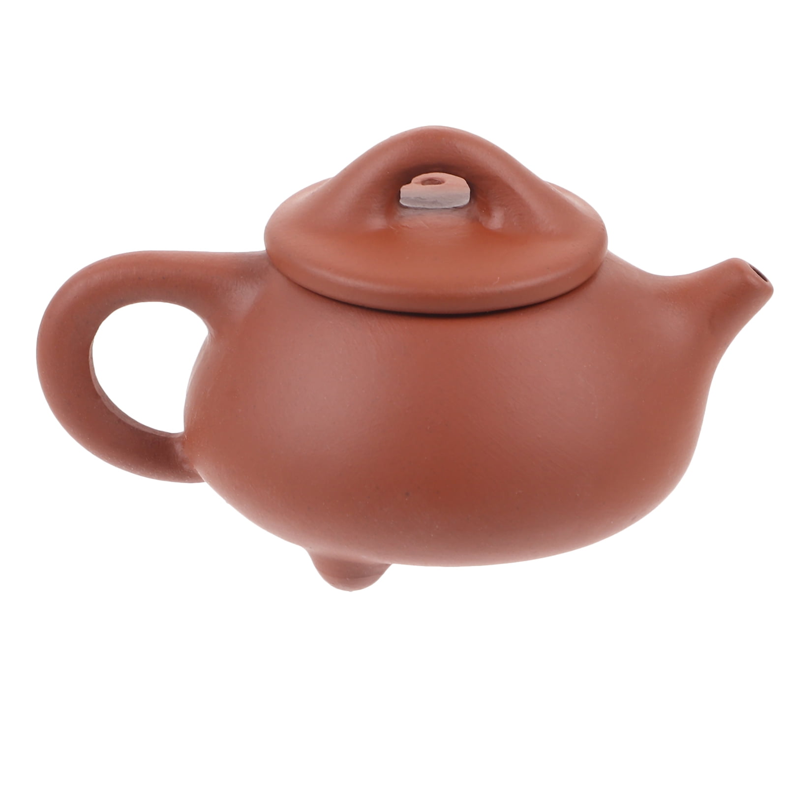 Purple Clay Crafts Tea Pot Figurine Mini Zisha Miniature Chinese Teapot