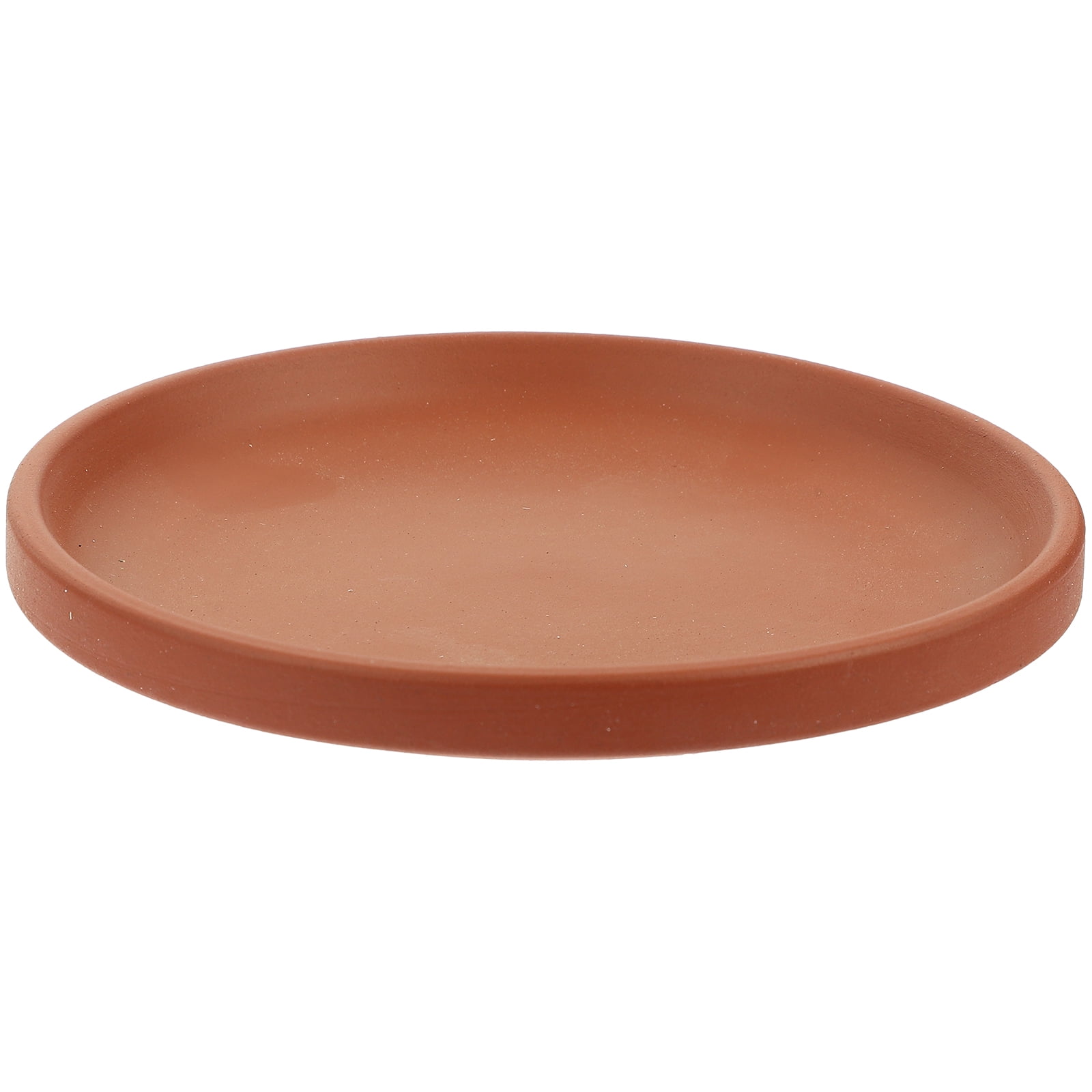 Purple Clay Flower Pot Tray Plant Saucers Terra Cotta Trays for Pots