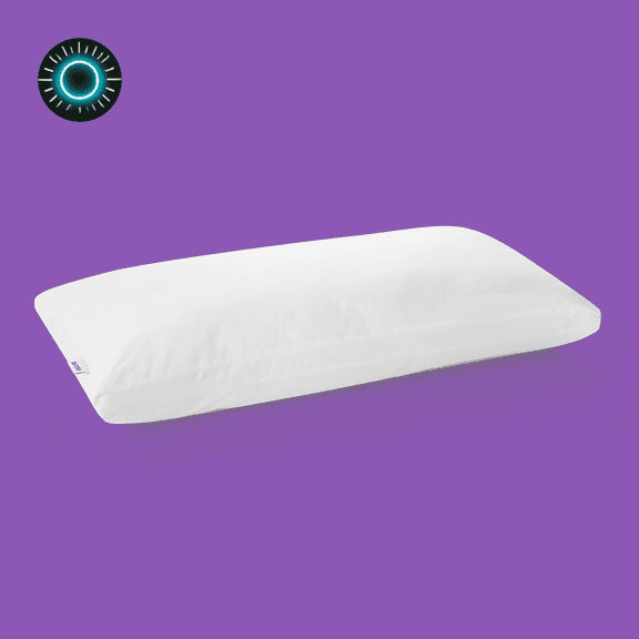 Purple Cloud Pillow King Hypoallergenic Gel Fiber Fill Plush Wont Clump or Fla