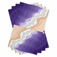 thumbnail image 1 of Purple Coastal Beach Kitchen Towels Set of 4, Water Absorbent Dish Towel, Modern Gradient Abstract Sea Waves Decorative Hand Towels - Quick Drying Cloth for Cooking Baking, 18x28 Inch, 1 of 8