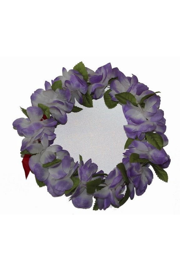 Purple Color Hawaii Elastic Haku Headband leis