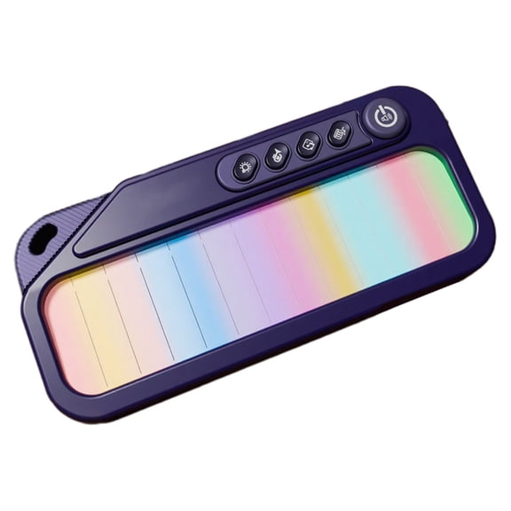 Purple Compact Electronic Piano In Purple With Various Tones And Learning Mode For Young Musicians