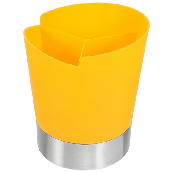 Purple Countertop Straw Dispenser Kitchen Bucket Storage Dog