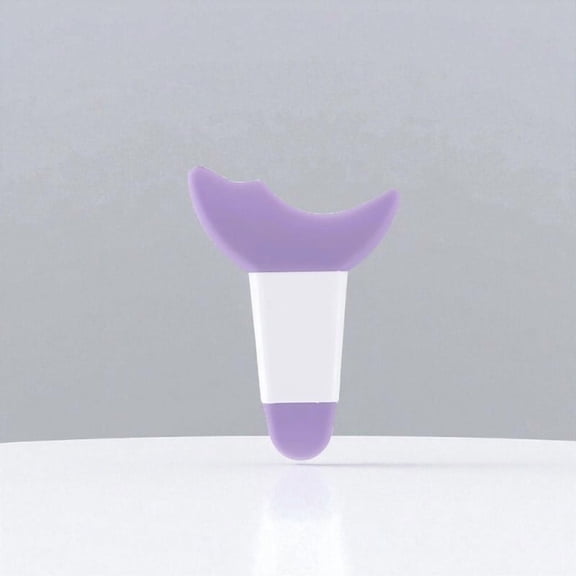 Purple Crescent Silicone Eyeliner Stencil Makeup Tool Application Guide 1 Piece Eyeshadow Brush Beauty Makeup Brushes Esthetician Supplies
