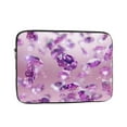 thumbnail image 1 of Purple Crystal Laptop Sleeve Bag Compatible With MacBook Air / Pro iPad MateBook Tablet Surface HP Lenovo Dell ASUS Acer Laptop Computer Protective Size: 10 inch, 1 of 5