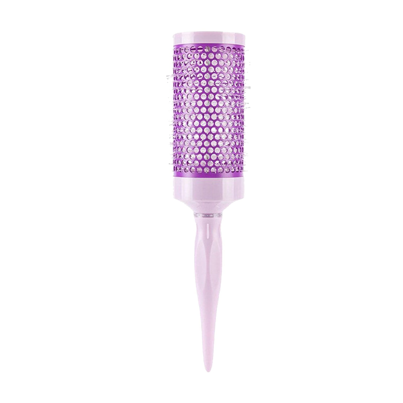 Purple Curl Brush Curl with Prongs Define Styling Brush Curl Clumping